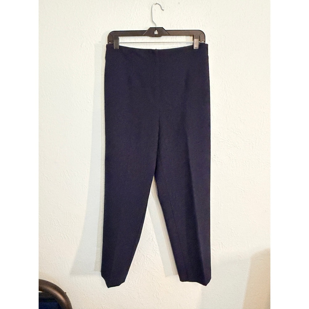 Ann Taylor Ankle Navy Dress Pants Size 6 Slim Career Work Office Business Casual